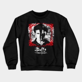 Buffy the Vampire Slayer Angel Good and Evil Two Face Crewneck Sweatshirt